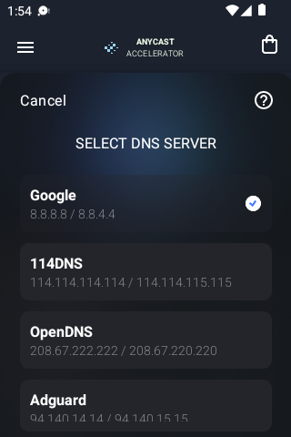 Anycast VNP 下载android下载效果预览图